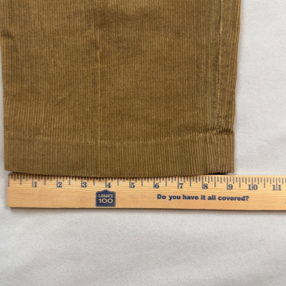 Eddie Bauer Classic Fit Men's Corduroy Pants Flat Front Casual Size 36x30 - Picture 6 of 8
